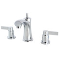 Kingston Brass 8" Widespread Bathroom Faucet, Chrome KB7961NDL
